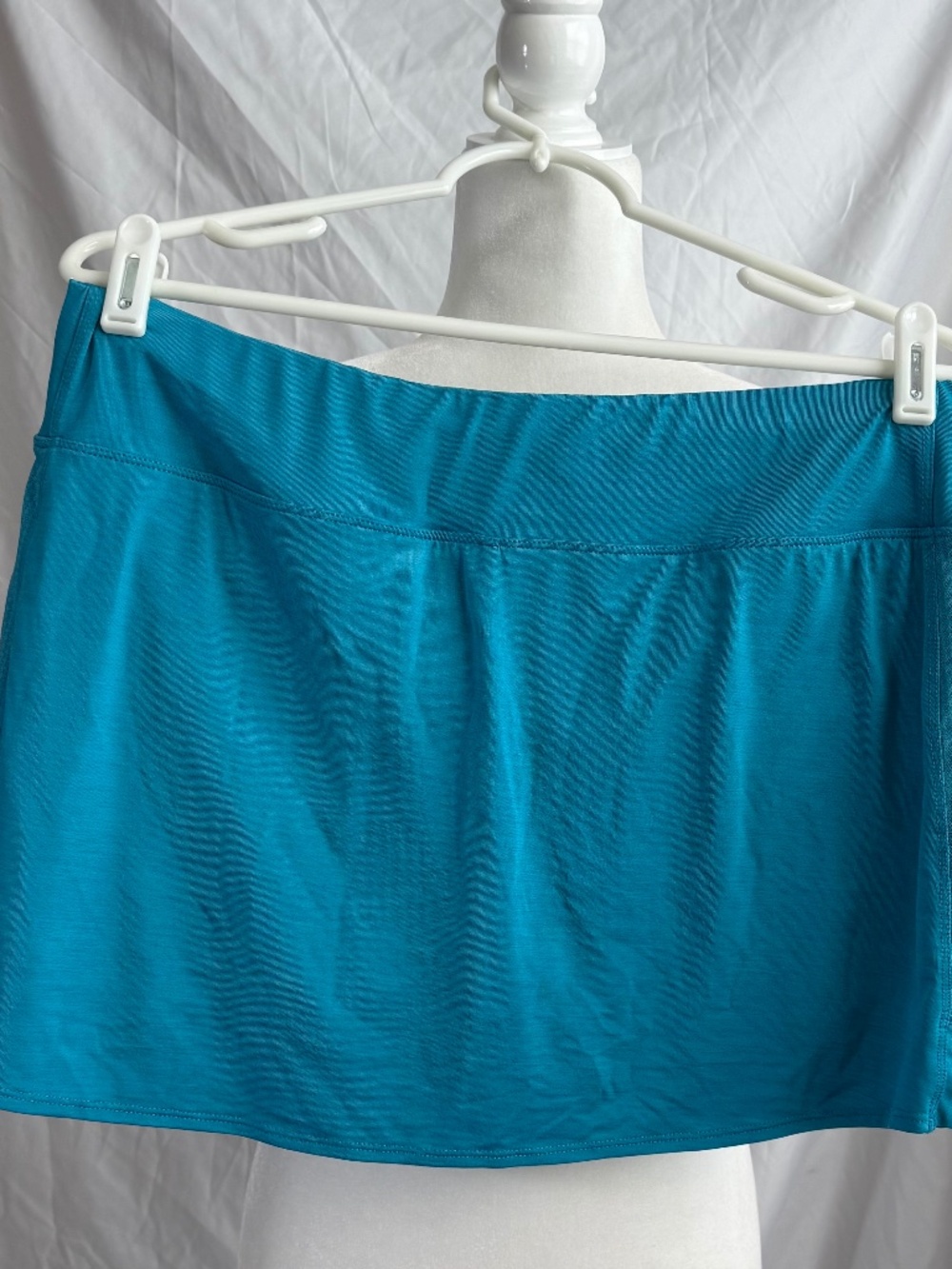 Lija Blue Tennis Golf Athletic Skort Skirt Large
